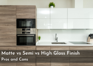 Matte vs Semi vs High Gloss Kitchen Cabinets