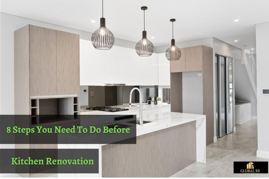 8 steps to be done before kitchen renovation